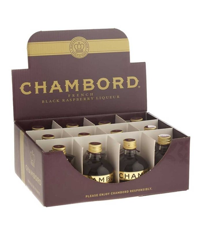 Chambord Black Raspberry Liqueur 12 x 5cl