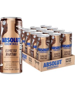 Absolut Espresso Martini 12*250cl