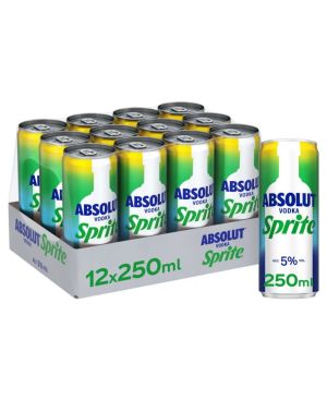 Absolut Vodka & Sprite 12x25cl