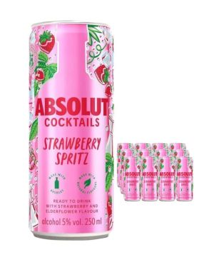 Absolut Strawberry Spritz 12*250ml