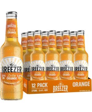 Bacardi Breezer Zesty Orange 12x275ml 