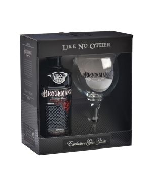 Brockmans Premium Gin 70cl Gift Pack
