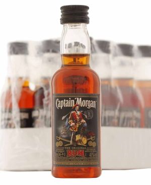 Captain Morgan Dark Rum 12 x 5cl