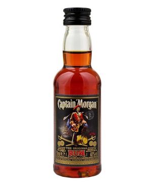 Captain Morgan Dark Rum 5cl