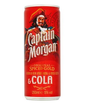 Captain Morgan Spiced & Cola 25cl