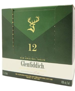 Glenfiddich Whisky 12x5cl Miniatures 