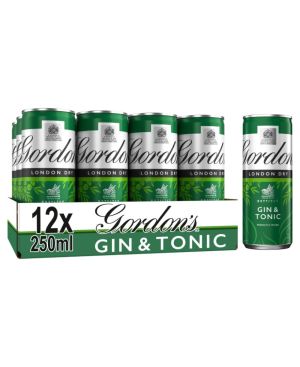 Gordons Gin and Tonic 12x25cl
