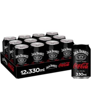 Jack Daniels and Coca Cola 12x33cl