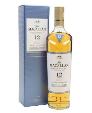 Macallan 12 Year Old Triple Cask Matured Scotch Whisky 70cl