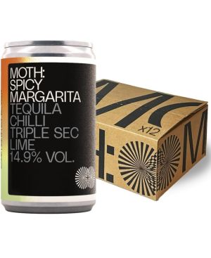 Moth Spicy Margarita 12x125cl