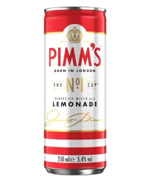 Pimms and Lemonade Cans 12x25cl