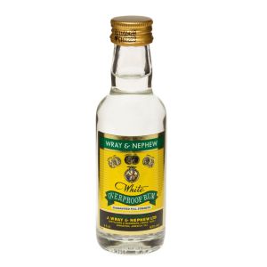 Wray & Nephew Overproof White Rum 12 x 5cl